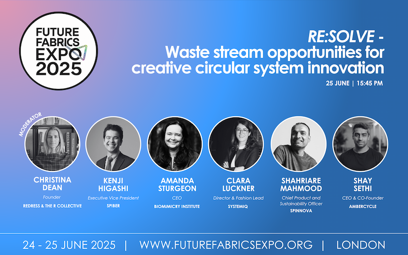 バイオサーキュラー・マテリアルズ・アライアンスがFuture Fabrics Expo 2025に参加します